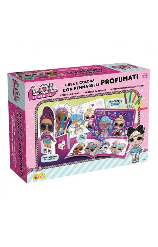 LOL SURPRISE CREA E COLORA CON PENNARELLI PROFUMATI - (Puzzles)